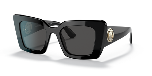 Burberry Sunglasses Black-Dark Grey | BURBERRY BE4344 Daisy Black-Dark Grey