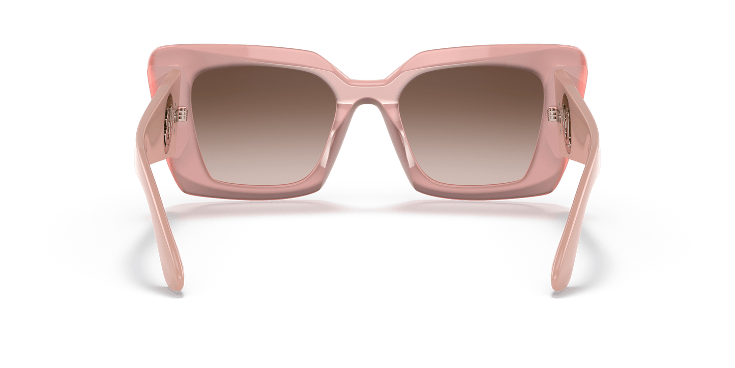 משקפי שמש בורברי ורוד-חום שיפוע | BURBERRY BE4344 Daisy Pink-Brown Gradient