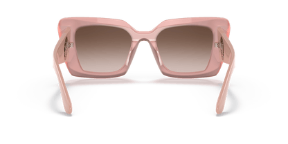 משקפי שמש בורברי ורוד-חום שיפוע | BURBERRY BE4344 Daisy Pink-Brown Gradient