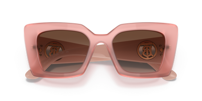 משקפי שמש בורברי ורוד-חום שיפוע | BURBERRY BE4344 Daisy Pink-Brown Gradient