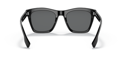 Burberry Sunglasses Black-Dark Grey | BURBERRY BE4348 Cooper Black-Dark Grey