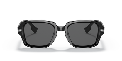 Burberry Sunglasses Black-Dark Grey | BURBERRY BE4349 Eldon Black-Dark Grey