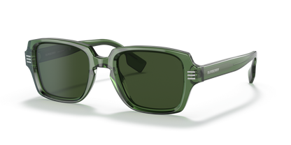 משקפי שמש בורברי ירוק-כהה ירוק | BURBERRY BE4349 Eldon Green-Dark Green
