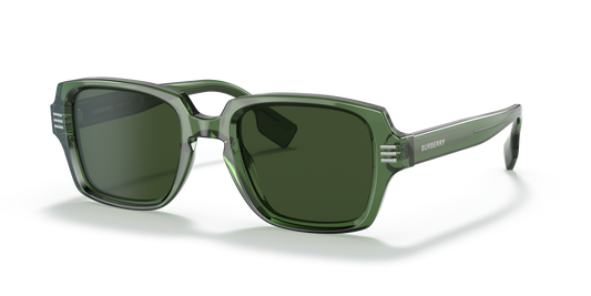 משקפי שמש בורברי ירוק-כהה ירוק | BURBERRY BE4349 Eldon Green-Dark Green