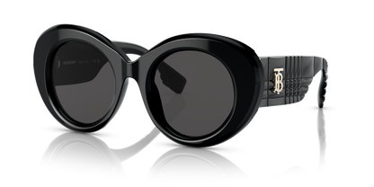 Burberry Sunglasses Black-Dark Grey | BURBERRY BE4370U Margot Black-Dark Grey