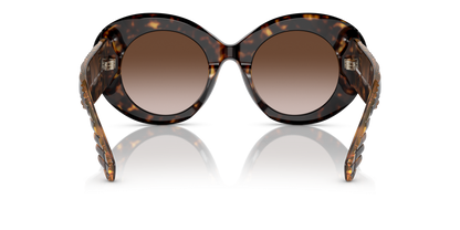 משקפי שמש בורברי בצבע חום כהה הוואנה | BURBERRY BE4370U Margot Dark Havana-Brown Gradient