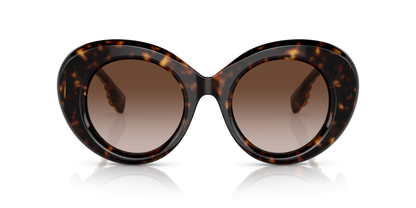 משקפי שמש בורברי בצבע חום כהה הוואנה | BURBERRY BE4370U Margot Dark Havana-Brown Gradient