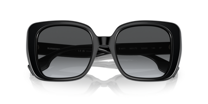משקפי שמש של ברברי קוטב שחור-אפור | BURBERRY BE4371 Helena Black-Grey Polar