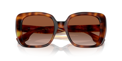 Burberry Sunglasses Light Havana-Brown Gradient | BURBERRY BE4371 Helena Light Havana-Brown Gradient