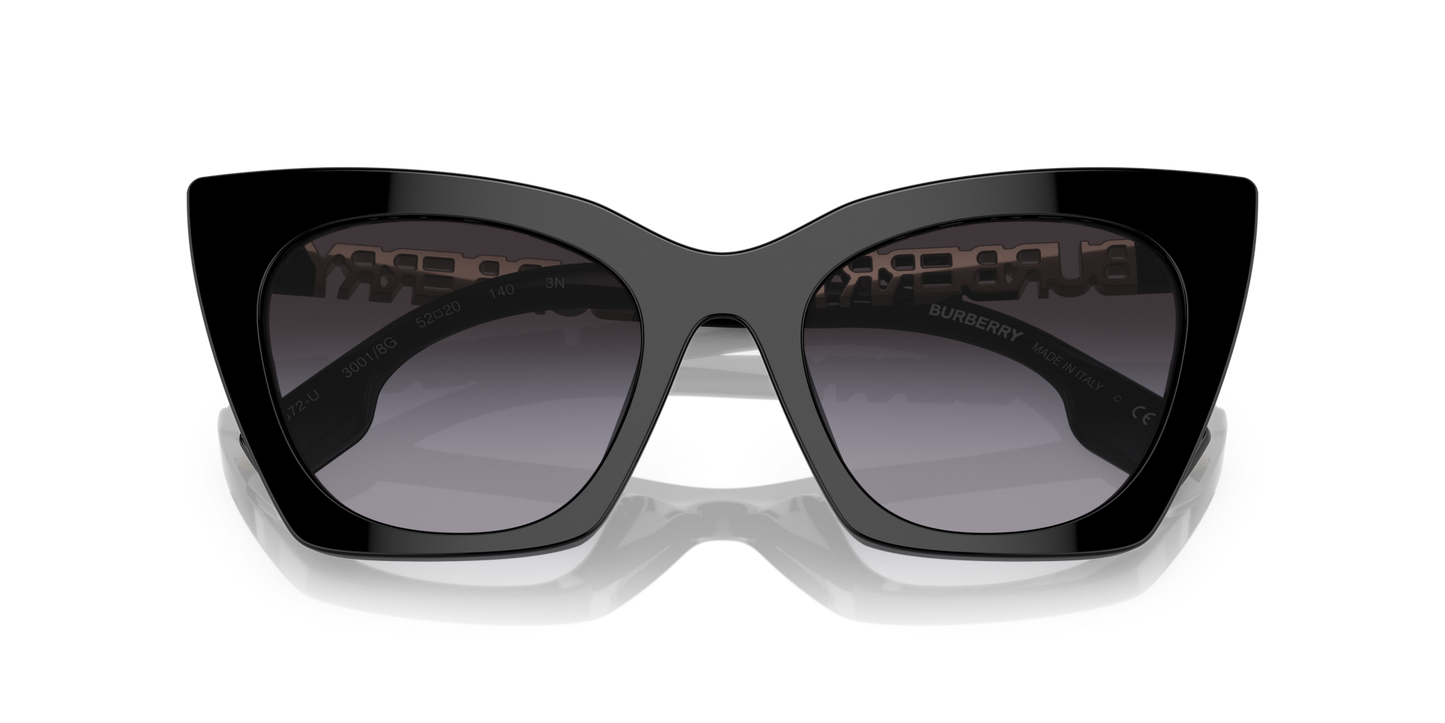 Burberry Sunglasses in Black-Grey | BURBERRY BE4372U Marianne Black-Grey Gradient
