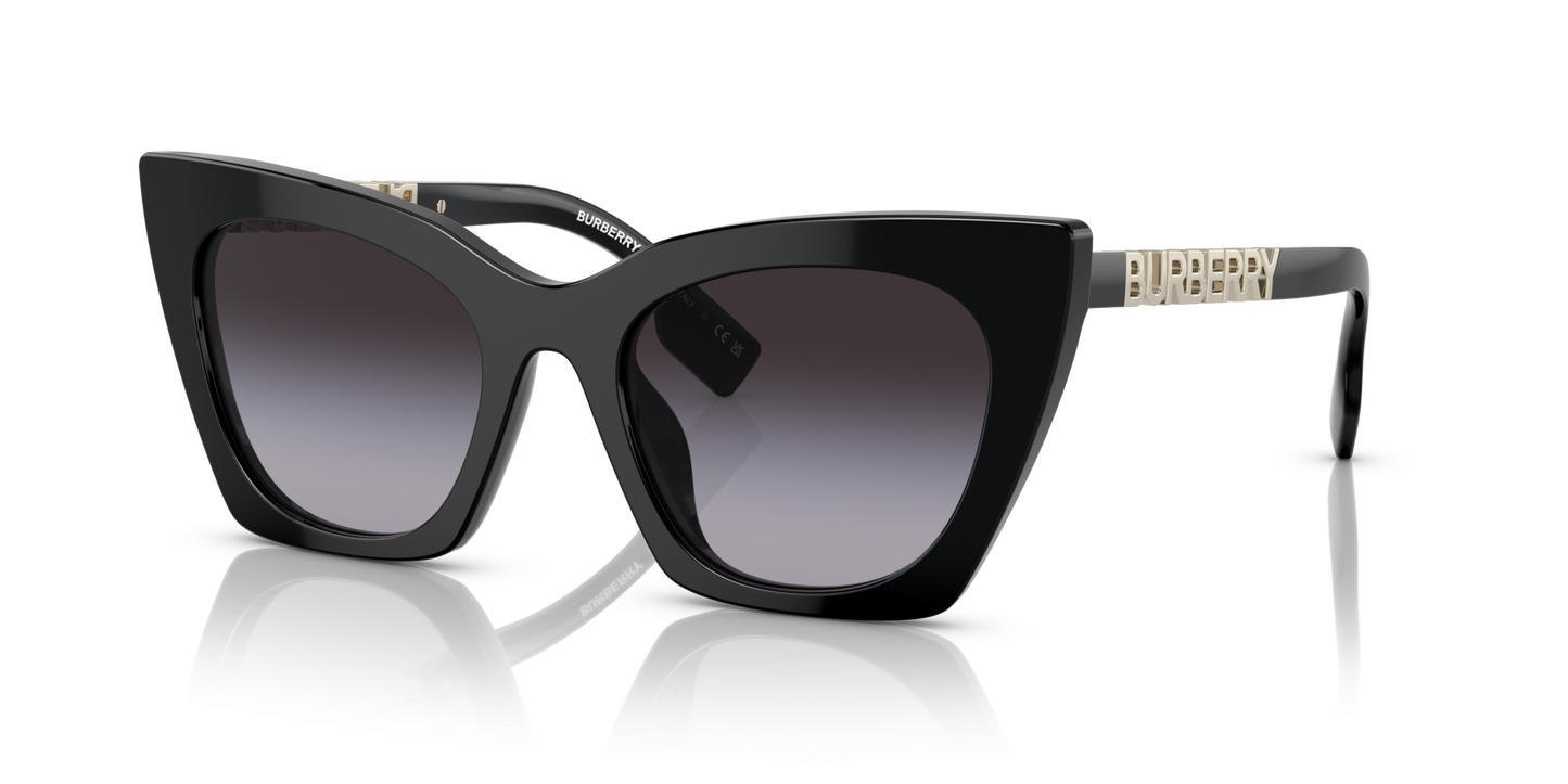 Burberry Sunglasses in Black-Grey | BURBERRY BE4372U Marianne Black-Grey Gradient