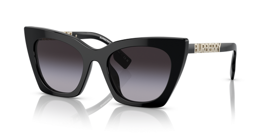 משקפי שמש בורברי בצבע שחור-אפור | BURBERRY BE4372U Marianne Black-Grey Gradient