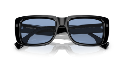 משקפי שמש בורברי שחור-תכלת | BURBERRY BE4376U Jarvis Black-Light Blue