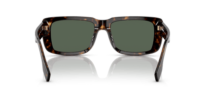 משקפי שמש בורברי כהה הוואנה-ירוק כהה | BURBERRY BE4376U Jarvis Dark Havana-Dark Green