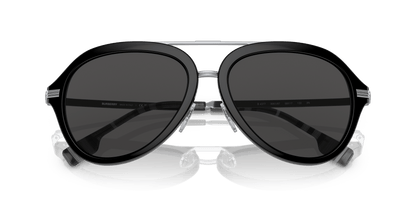 Burberry Sunglasses Black-Dark Grey | BURBERRY BE4377 Jude Black-Dark Grey