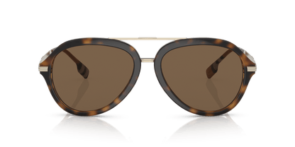 משקפי שמש בורברי כהה הוואנה-חום כהה | BURBERRY BE4377 Jude Dark Havana-Dark Brown
