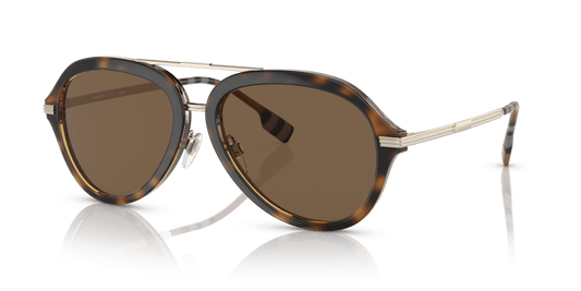 משקפי שמש בורברי כהה הוואנה-חום כהה | BURBERRY BE4377 Jude Dark Havana-Dark Brown