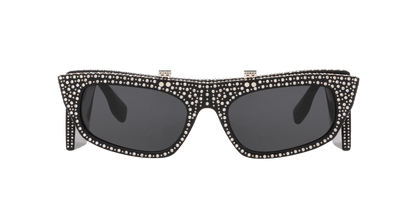 Burberry Sunglasses Black-Grey | BURBERRY BE4383 Black-Grey