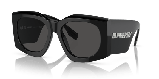 משקפי שמש בורברי שחור-אפור כהה | BURBERRY BE4388U Madeline Black-Dark Grey