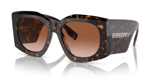 משקפי שמש בורברי בצבע חום כהה הוואנה | BURBERRY BE4388U Madeline Dark Havana-Brown Gradient