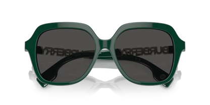 משקפי שמש בורברי ירוק-אפור כהה | BURBERRY BE4389 Joni Green-Dark Grey