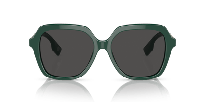 משקפי שמש בורברי ירוק-אפור כהה | BURBERRY BE4389 Joni Green-Dark Grey