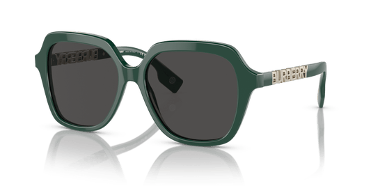 משקפי שמש בורברי ירוק-אפור כהה | BURBERRY BE4389 Joni Green-Dark Grey