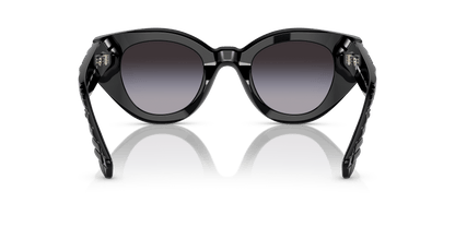 משקפי שמש בורברי שחור-אפור שיפוע | BURBERRY BE4390 Meadow Black-Grey Gradient