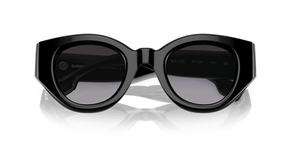 משקפי שמש בורברי שחור-אפור שיפוע | BURBERRY BE4390 Meadow Black-Grey Gradient