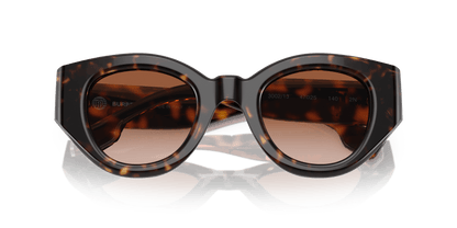 משקפי שמש של ברברי הוואנה כהה-חום שיפוע | BURBERRY BE4390 Meadow Dark Havana-Brown Gradient