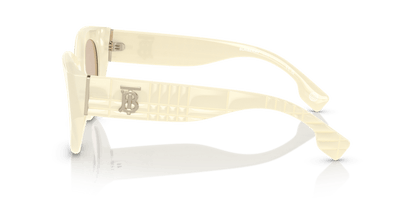 משקפי שמש בורברי אייבורי-חום בהיר | BURBERRY BE4390 Meadow Ivory-Light Brown