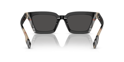 Burberry Sunglasses Black/Vintage Check-Dark Grey | BURBERRY BE4392U Briar Black/Vintage Check-Dark Grey