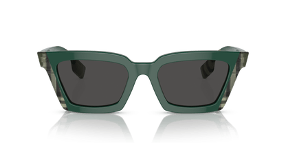 Burberry Sunglasses Green/Check Green-Dark Grey | BURBERRY BE4392U Briar Green/Check Green-Dark Grey