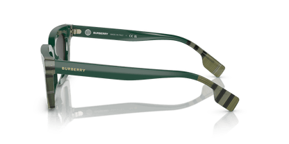 Burberry Sunglasses Green/Check Green-Dark Grey | BURBERRY BE4392U Briar Green/Check Green-Dark Grey