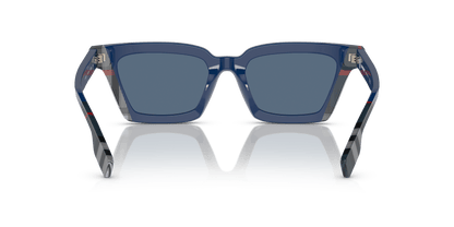 Burberry Sunglasses Blue/Navy Check Dark Blue | BURBERRY BE4392U Briar Blue/Navy Check-Dark Blue