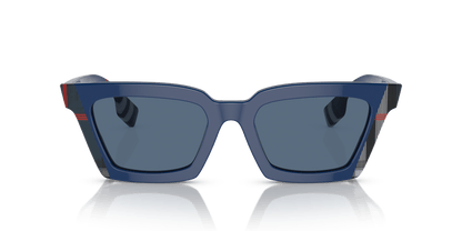 Burberry Sunglasses Blue/Navy Check Dark Blue | BURBERRY BE4392U Briar Blue/Navy Check-Dark Blue