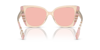 משקפי שמש בורברי ורוד/צ'ק ורוד-ורוד בהיר | BURBERRY BE4393 Meryl Pink/Check Pink-Light Pink