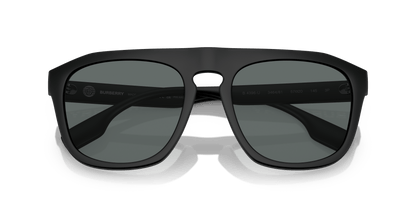Burberry Polar Matte Black-Dark Grey Sunglasses | BURBERRY BE4396U Wren Matte Black-Dark Grey Polar