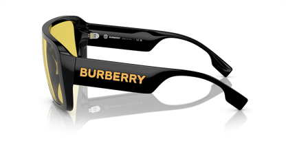 משקפי שמש בורברי שחור-צהוב | BURBERRY BE4401U Black-Yellow