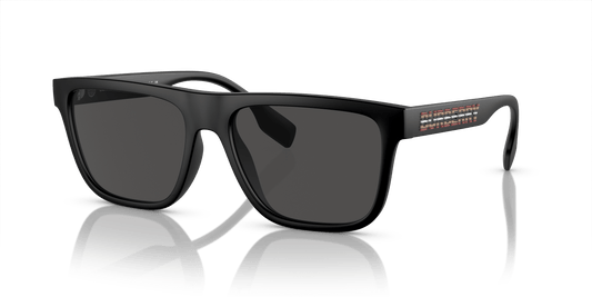 משקפי שמש של ברברי מט שחור-אפור כהה | BURBERRY BE4402U Matte Black-Dark Grey