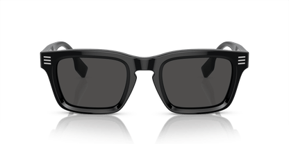 משקפי שמש בורברי שחור-אפור כהה | BURBERRY BE4403 Black-Dark Grey