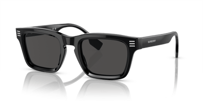 משקפי שמש בורברי שחור-אפור כהה | BURBERRY BE4403 Black-Dark Grey