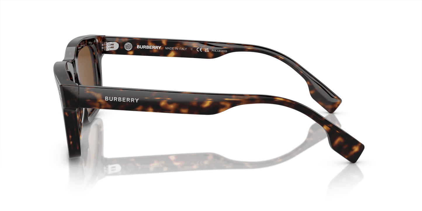 משקפי שמש של ברברי הוואנה כהה-קוטב חום | BURBERRY BE4403 Dark Havana-Brown Polar