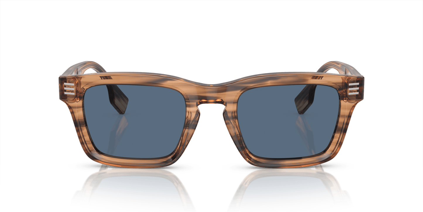 משקפי שמש בורברי חום-כחול כהה | BURBERRY BE4403 Brown-Dark Blue