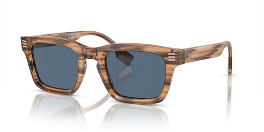 משקפי שמש בורברי חום-כחול כהה | BURBERRY BE4403 Brown-Dark Blue