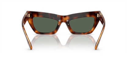 משקפי שמש של ברברי הוואנה בהירה-ירוק כהה | BURBERRY BE4405 Light Havana-Dark Green