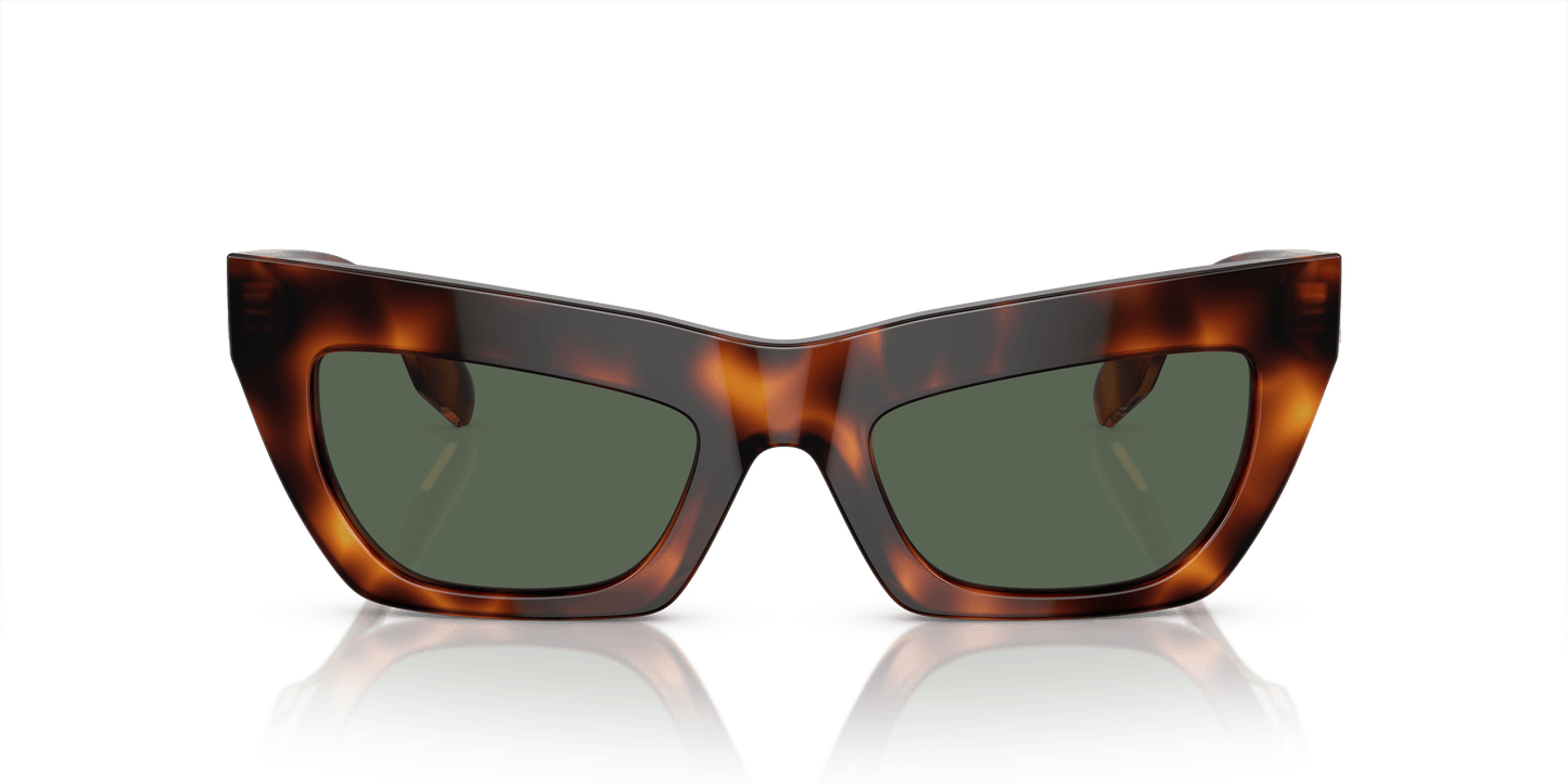משקפי שמש של ברברי הוואנה בהירה-ירוק כהה | BURBERRY BE4405 Light Havana-Dark Green