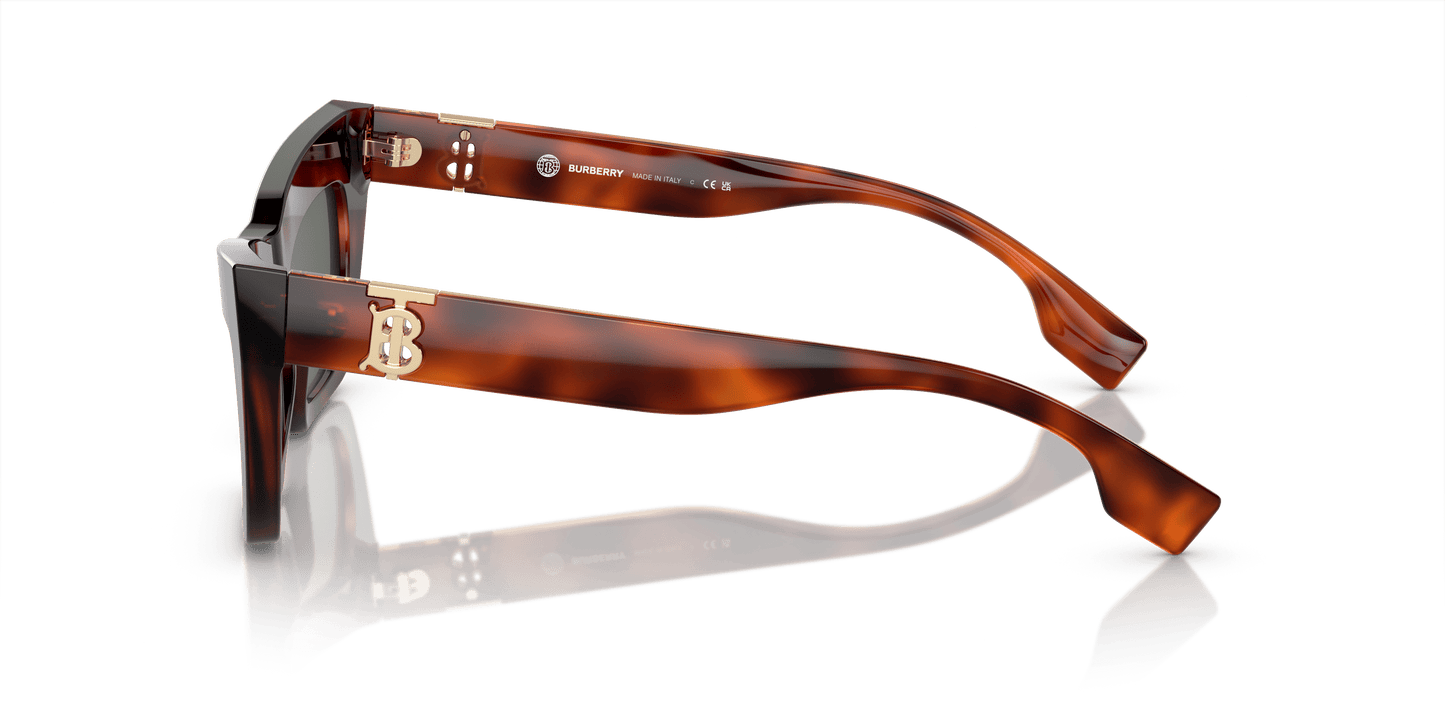 משקפי שמש של ברברי הוואנה בהירה-ירוק כהה | BURBERRY BE4405 Light Havana-Dark Green