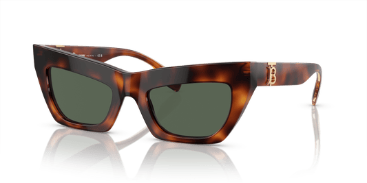 משקפי שמש של ברברי הוואנה בהירה-ירוק כהה | BURBERRY BE4405 Light Havana-Dark Green