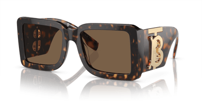משקפי שמש של ברברי הוואנה כהה-חום כהה | BURBERRY BE4406U Dark Havana-Dark Brown